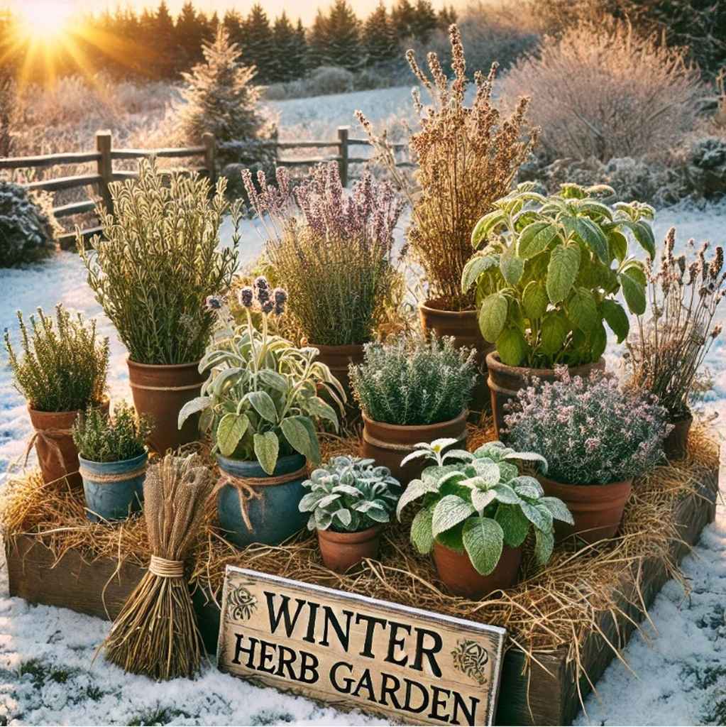 Winterharte Heilkräuter für den Garten