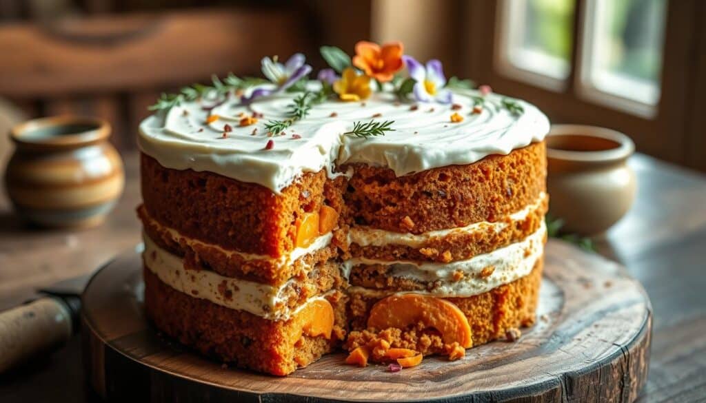Topinambur-Karotten-Kuchen
