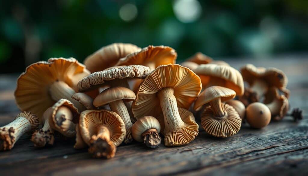 Getrocknete Pilze Getrocknete Pilze