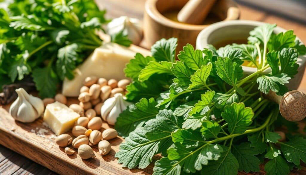 Pesto Zubereitung
