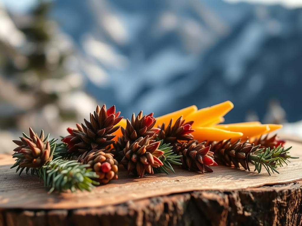Fichtenspitzen-Leckereien aus den Alpen