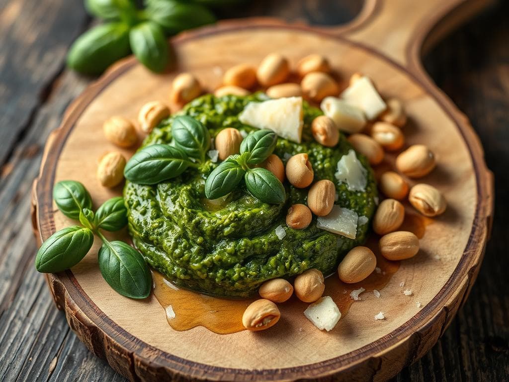 Fichtenspitzen Pesto Zubereitung