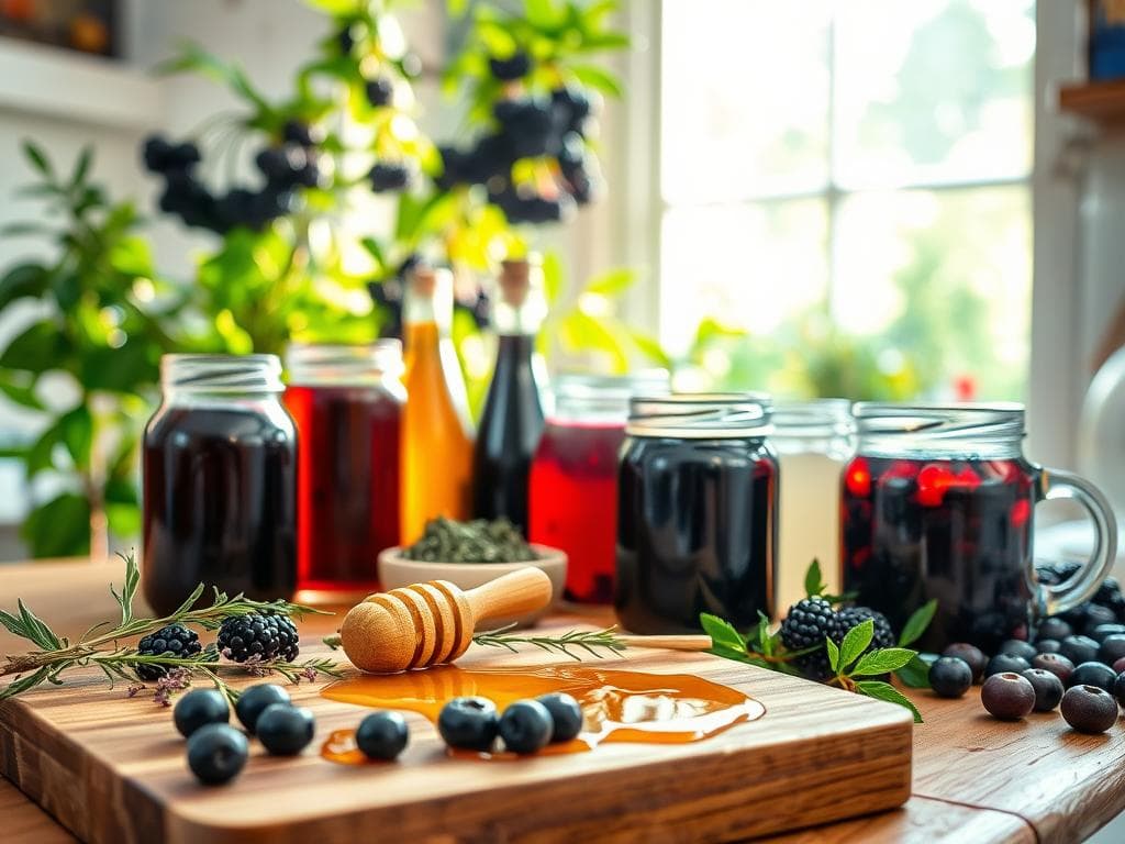 Holunderrezepte für mentale Gesundheit