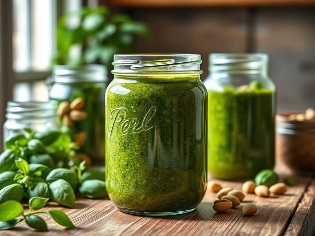 Pesto haltbar machen