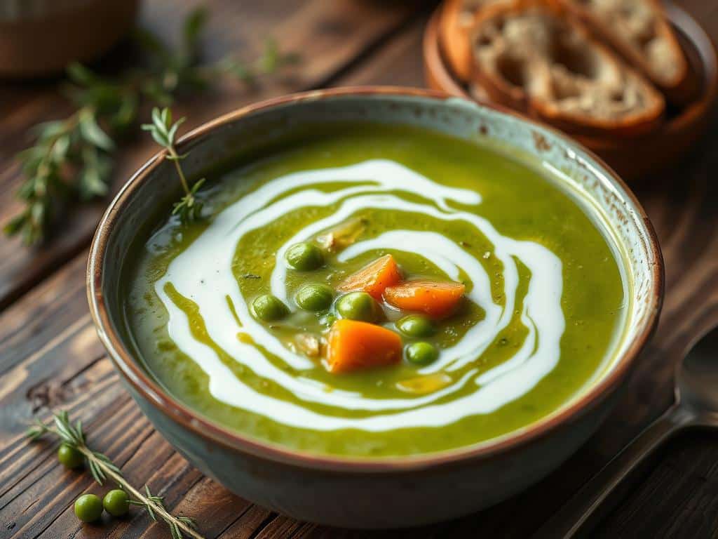Nährwerte vegane Erbsensuppe