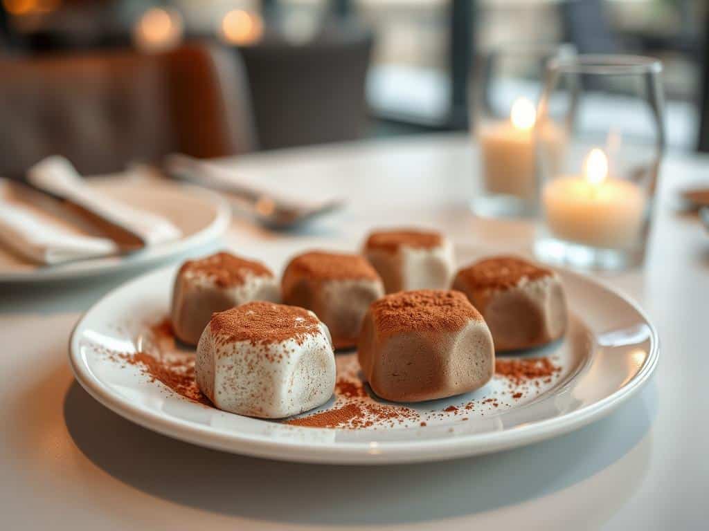 Vegane Schokoküsse in Restaurants