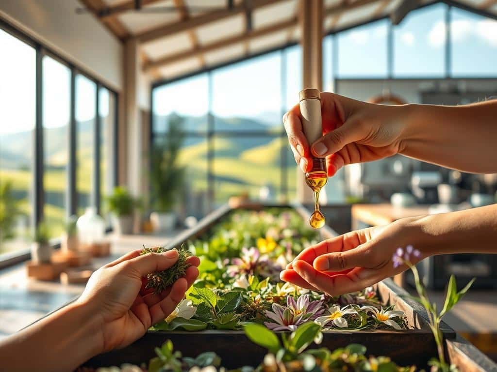 Nachhaltige Naturkosmetik Herstellung
