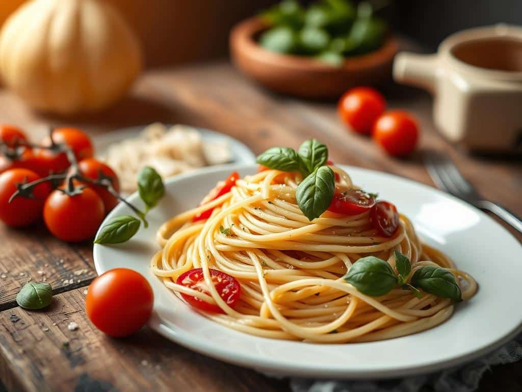 Spaghetti mit Fenchel