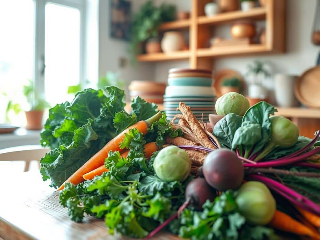 Saisonale vegane Ernährung