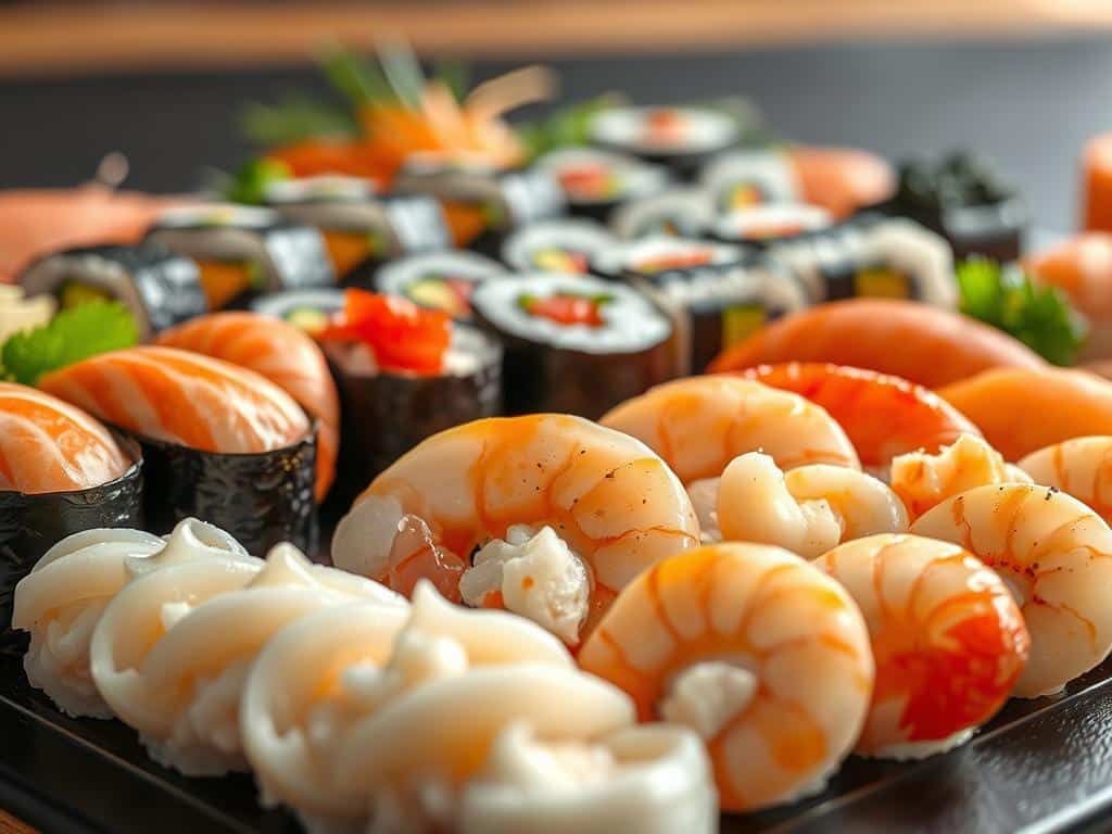 Meeresfrüchte Sushi Füllung Creme Meeresfrüchte Sushi Füllung Creme
