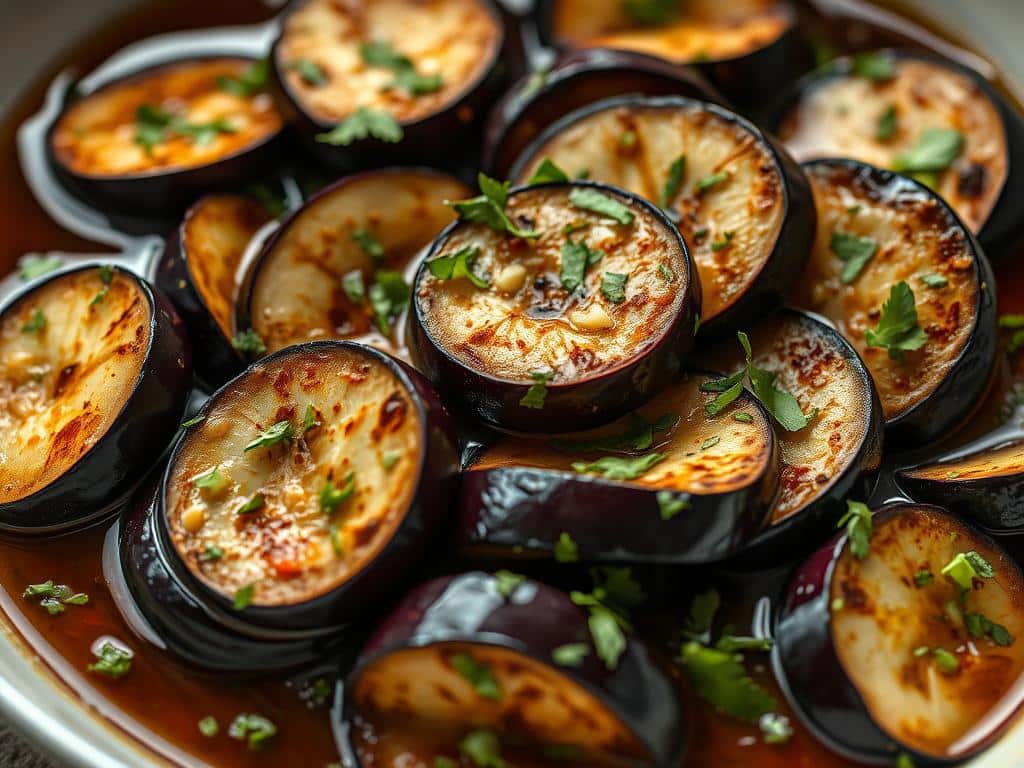 perfekte Marinade für Auberginen