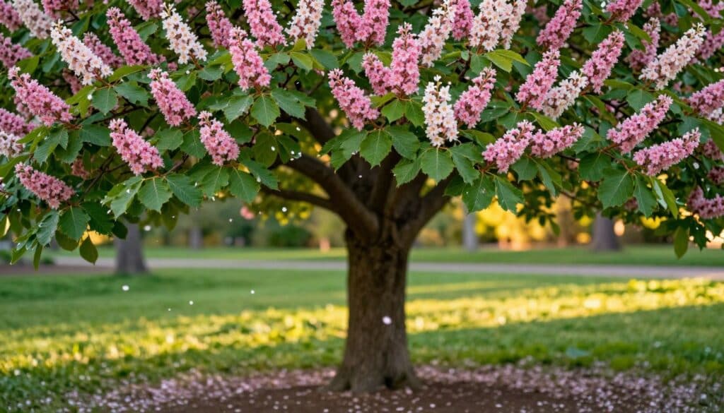 Kastanienblüten