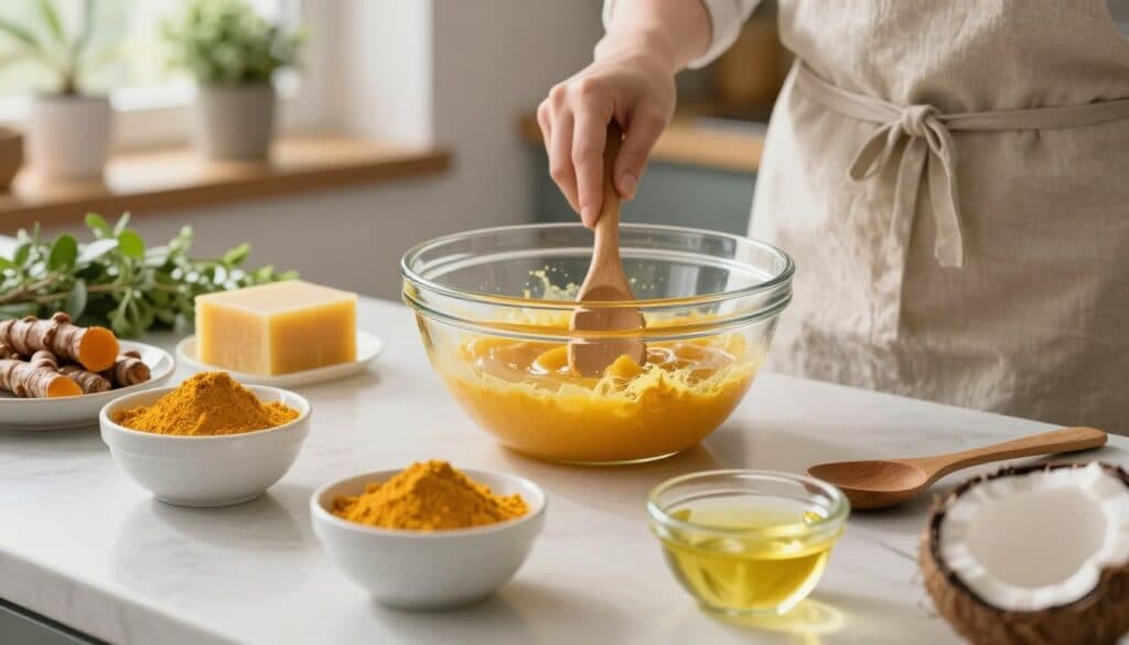 Kurkuma Salbe selber machen