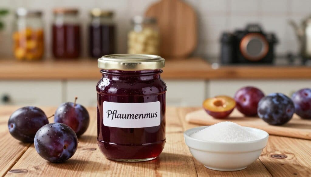 Pflaumenmus Rezept mit Gelierzucker