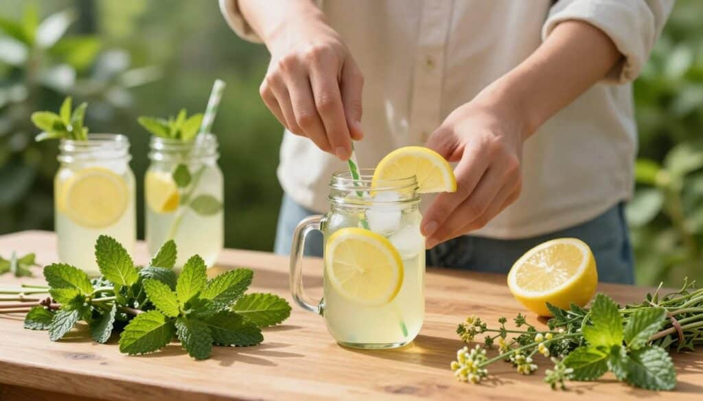 Wildkräuterlimonade selber machen