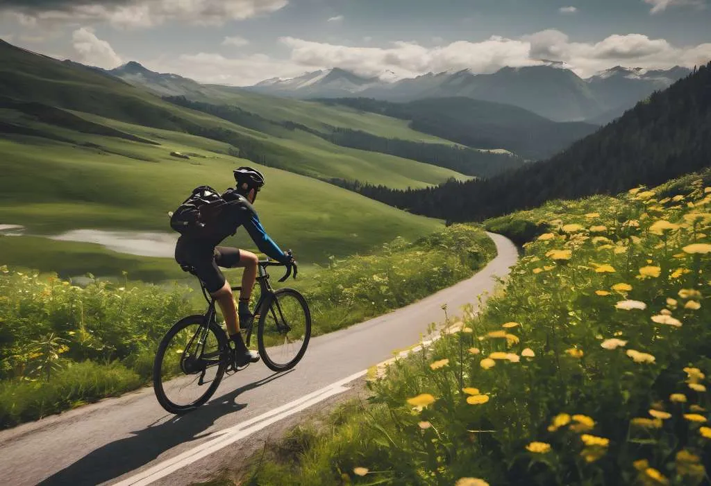Fahrrad fahren Natur
