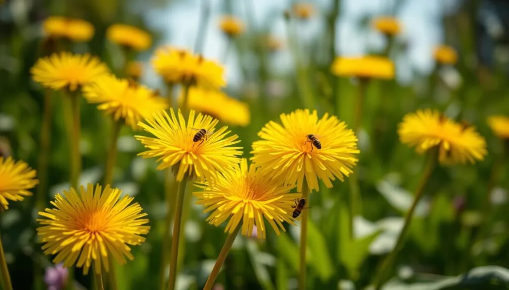 Löwenzahnblüten Löwenzahnblüten