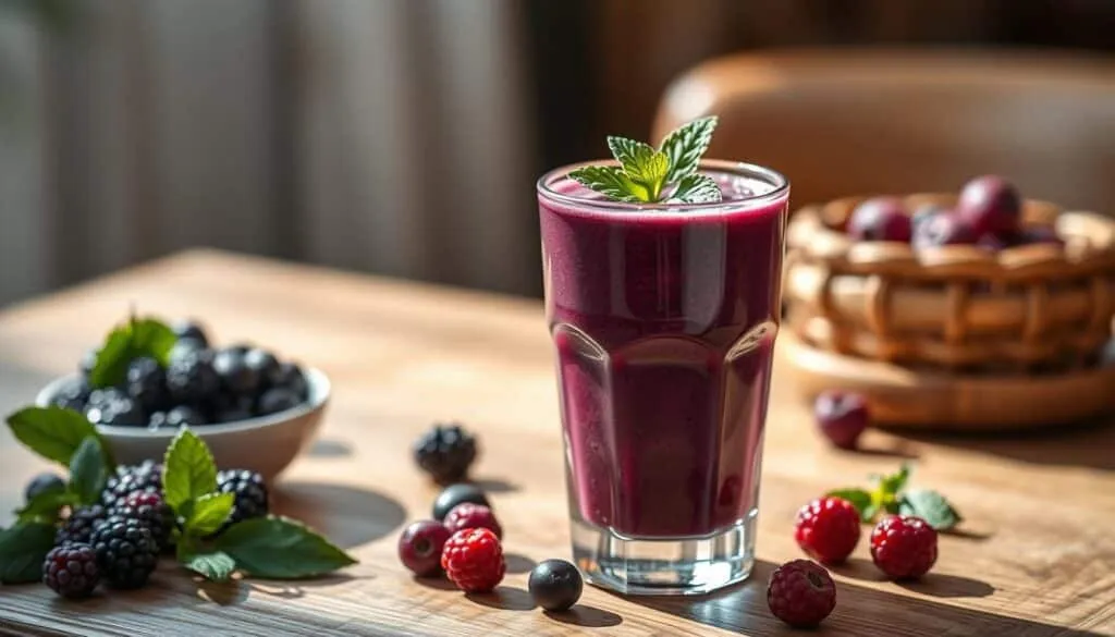 Aroniabeeren Smoothie Aroniabeeren Smoothie