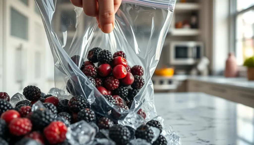 Aroniabeeren einfrieren Aroniabeeren einfrieren