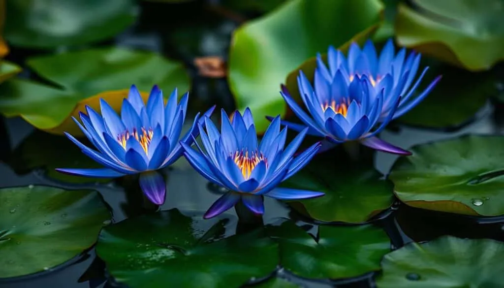 Nymphaea Caerulea Blüten Nymphaea Caerulea Blüten