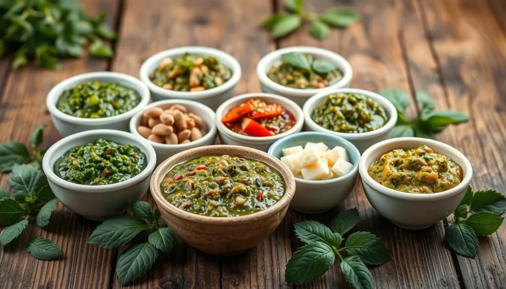 Kapuzinerkresse Pesto Varianten