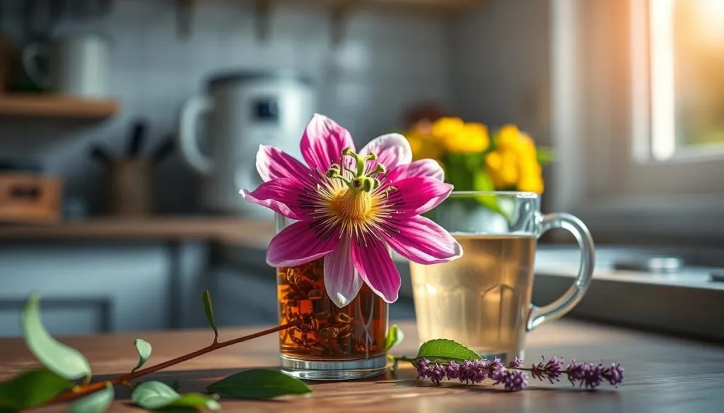 Passionsblume-Anwendung Passionsblume-Anwendung