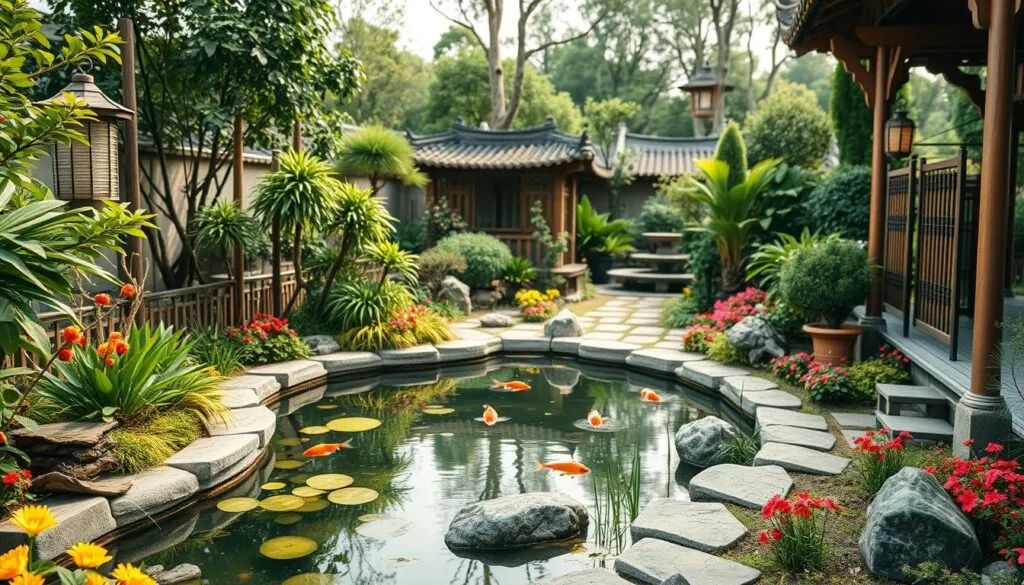 asiatischer Garten