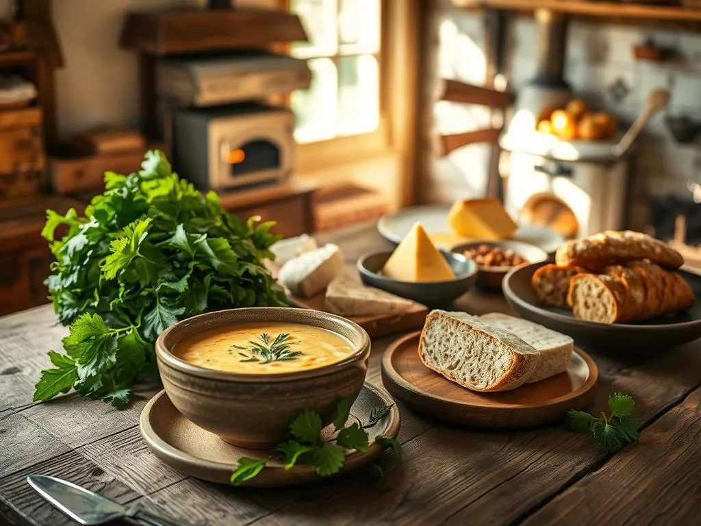 Bärlauch in regionaler Küche Bärlauch in regionaler Küche