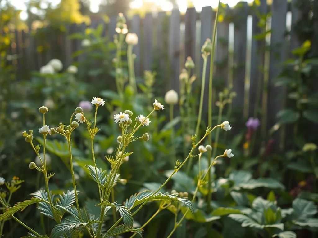 Labkraut in nachhaltigem Garten