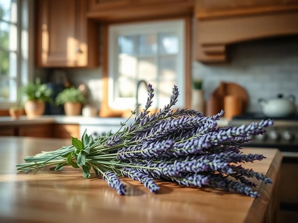 Lavendel Aromapflanzen in der Küche