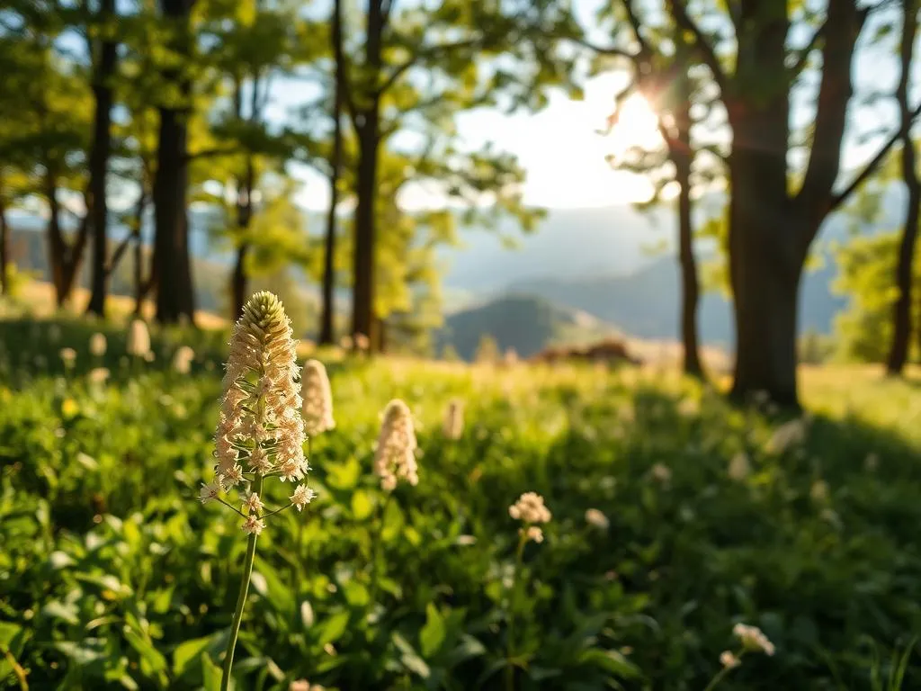Mädesüß in der Naturlandschaft