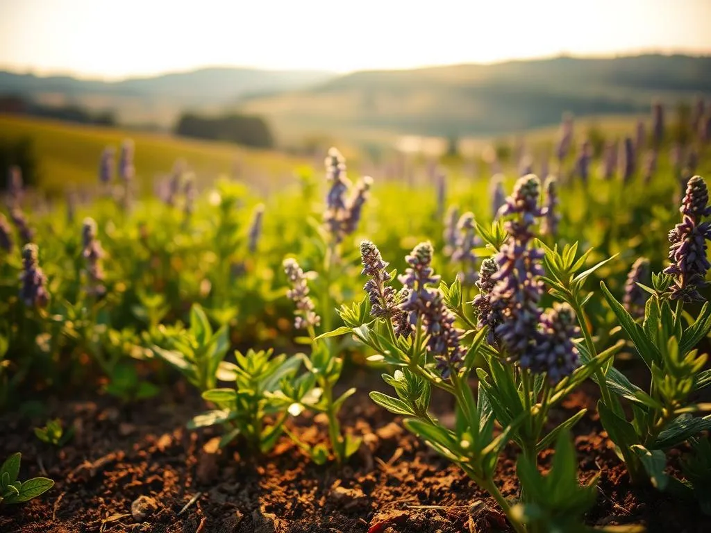 Nachhaltiger Thymian-Anbau Nachhaltiger Thymian-Anbau