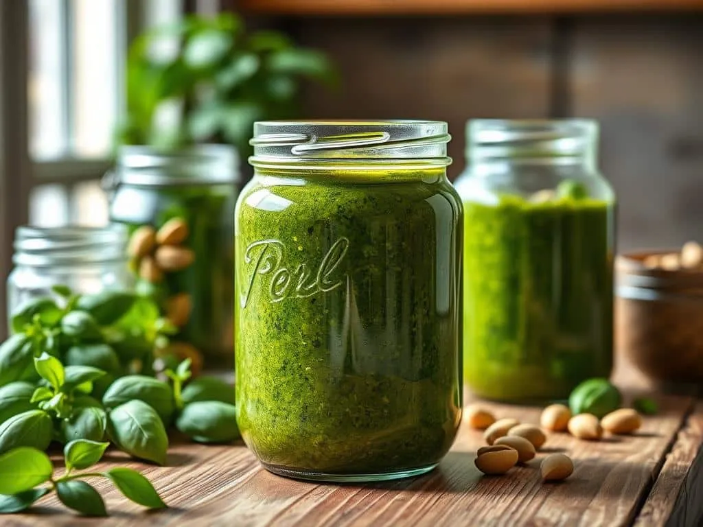 Pesto haltbar machen Pesto haltbar machen