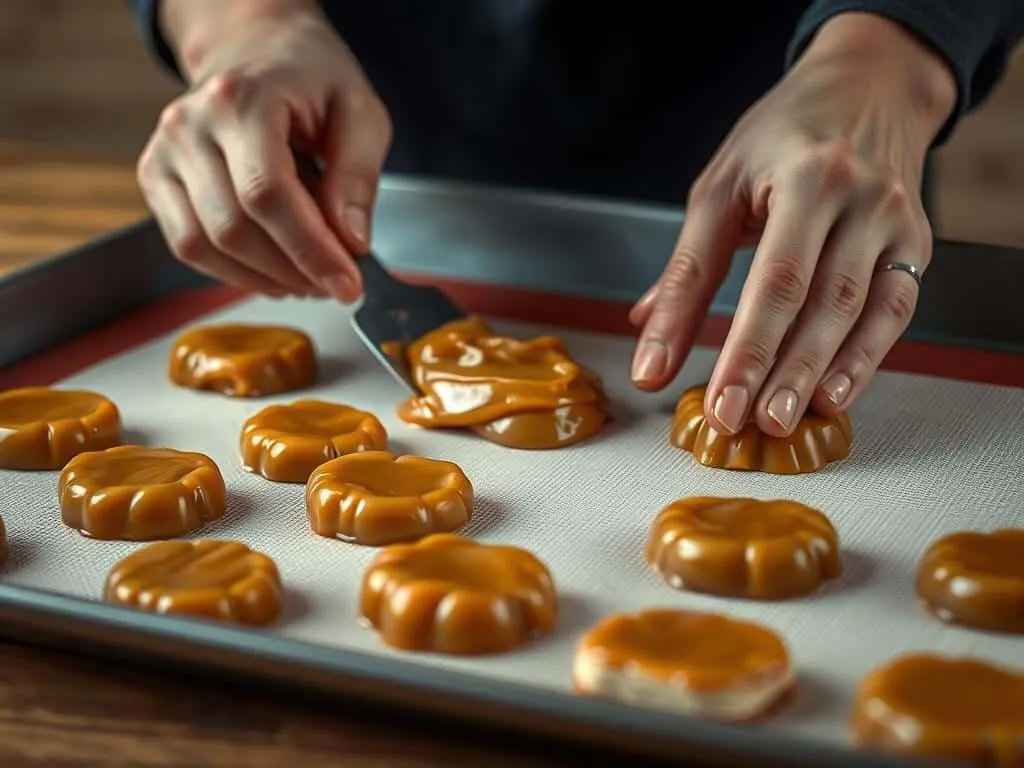 Zwiebelbonbon Herstellung Zwiebelbonbon Herstellung