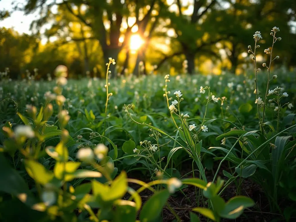Ackerwinde in der Umwelt