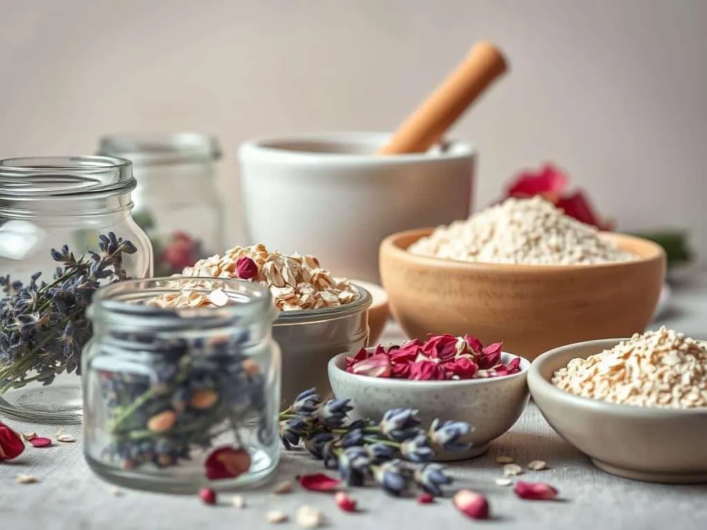 Handgemachte Körperpflege Zutaten