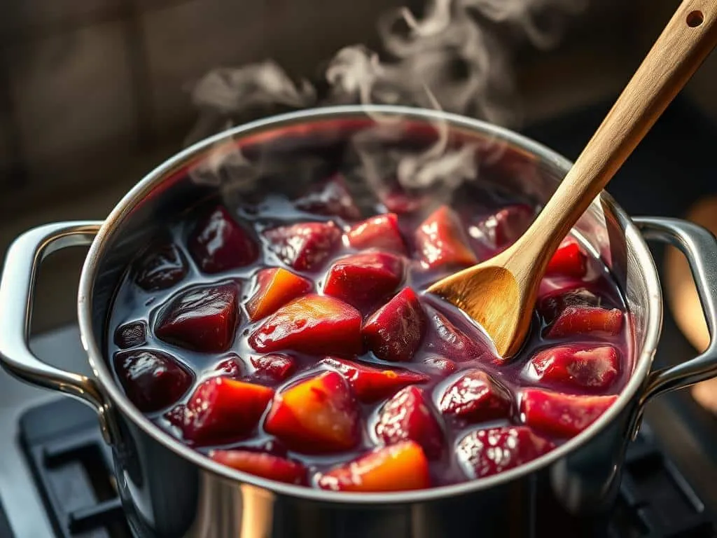 Pflaumenmus Zubereitung Pflaumenmus Zubereitung