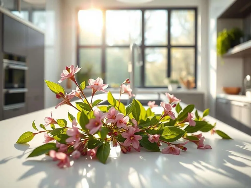 Wiesenknopf in moderner Küche
