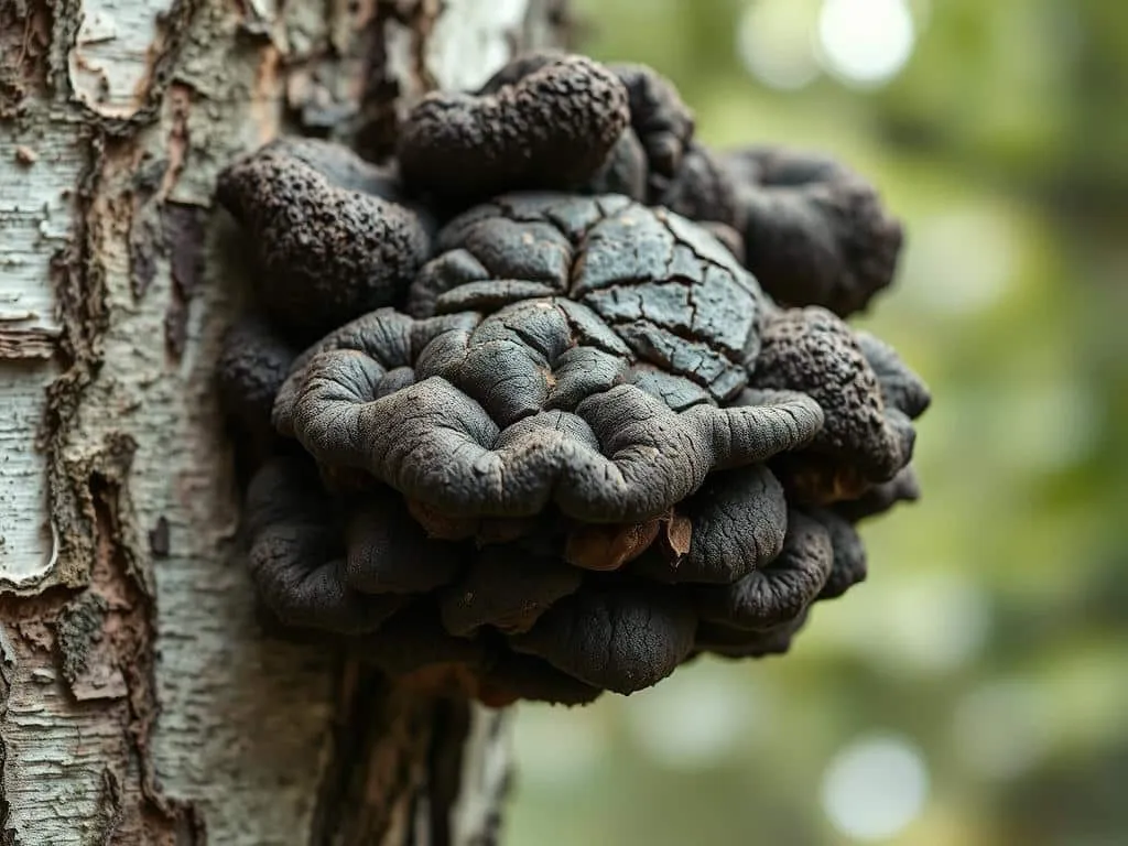 Chaga Pilz Verwechslung