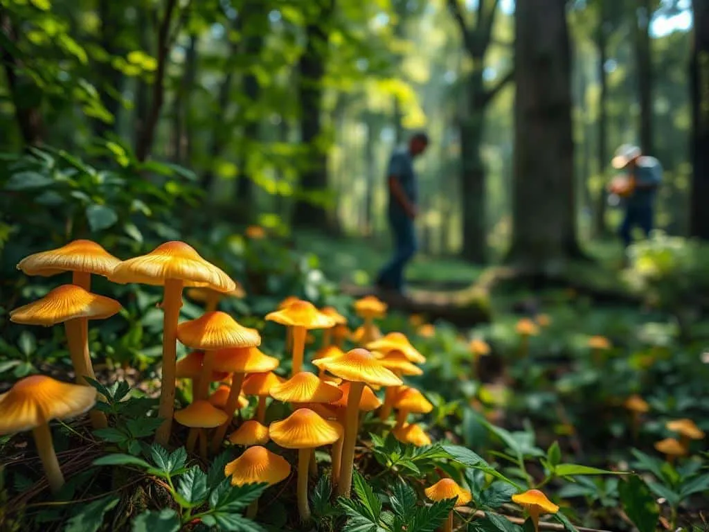 Nachhaltige Pilzsammlung in deutschen Wäldern