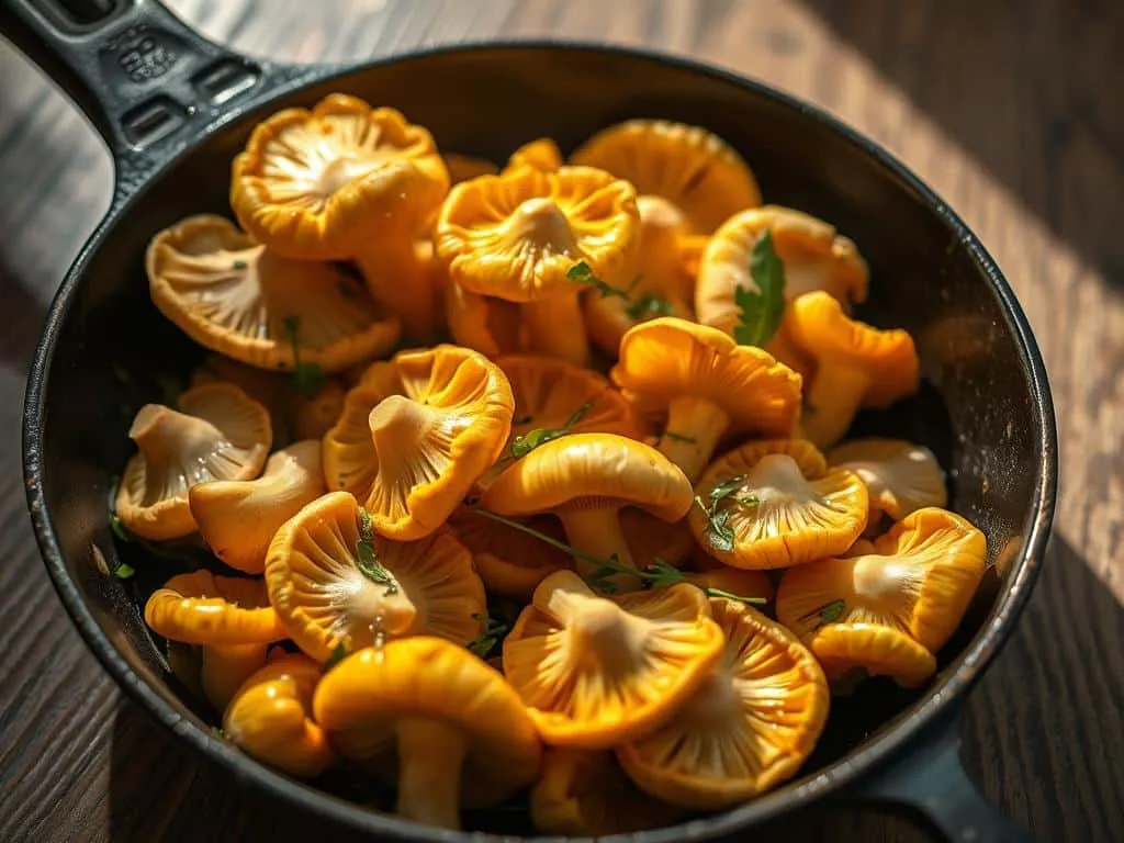 Pfifferlinge zubereiten