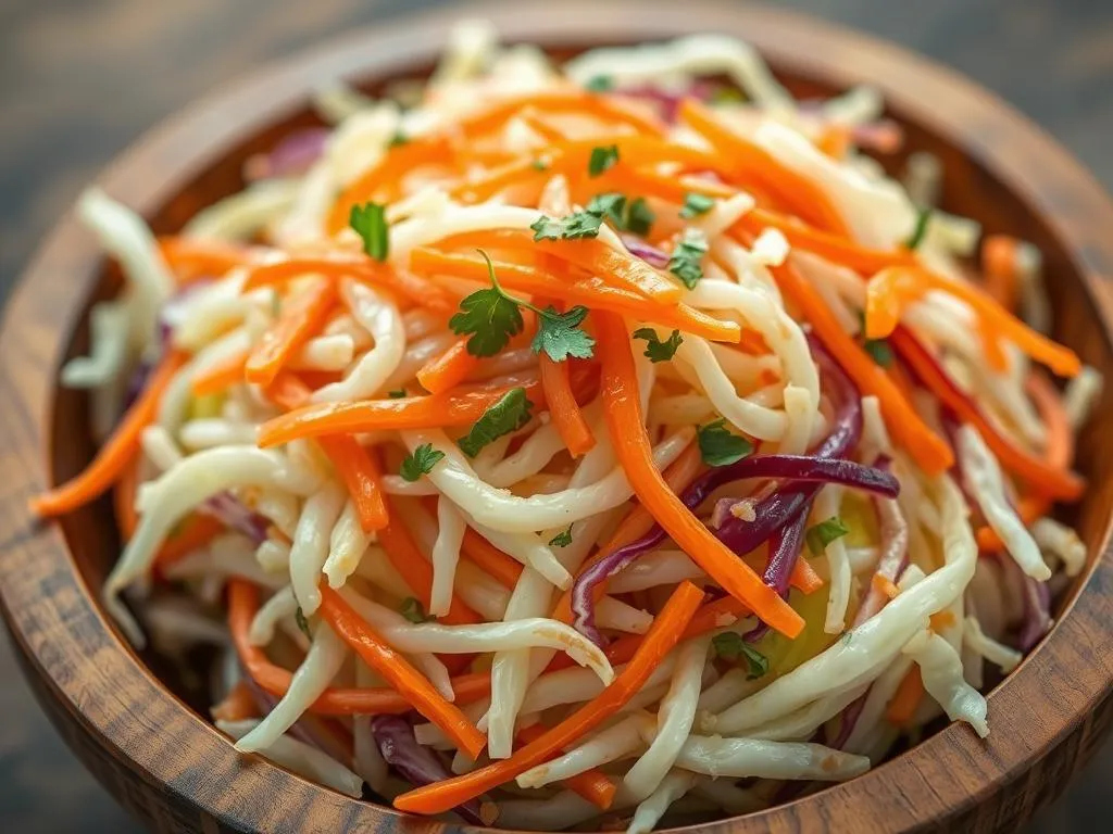 Süß-saurer veganer Krautsalat Süß-saurer veganer Krautsalat