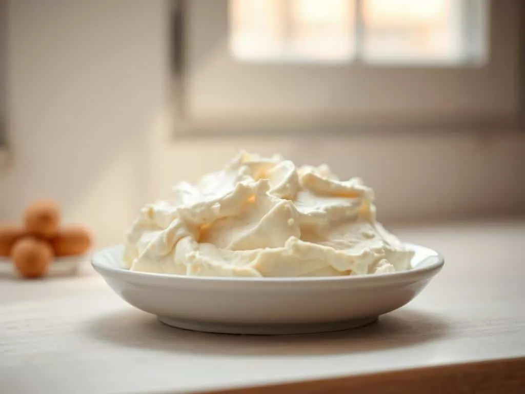 Vegane Cashew-Ricotta Zubereitung Vegane Cashew-Ricotta Zubereitung