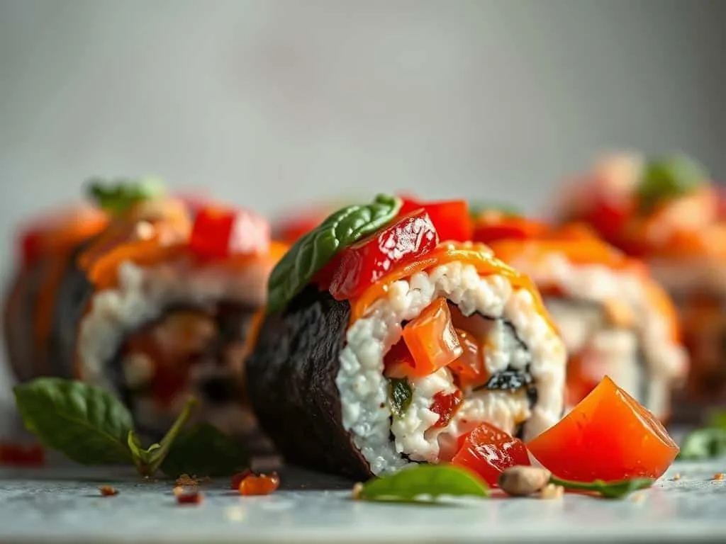 mediterrane Sushi Füllung Creme mediterrane Sushi Füllung Creme