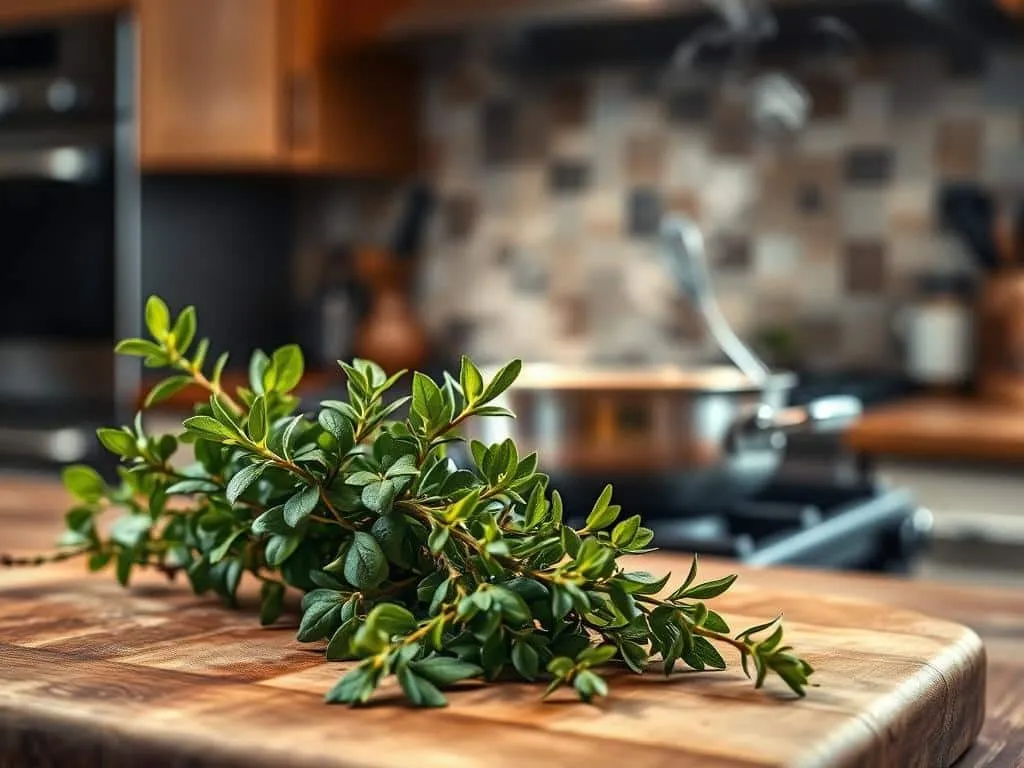 Thymian Wildform Anwendung in der Küche Thymian Wildform Anwendung in der Küche