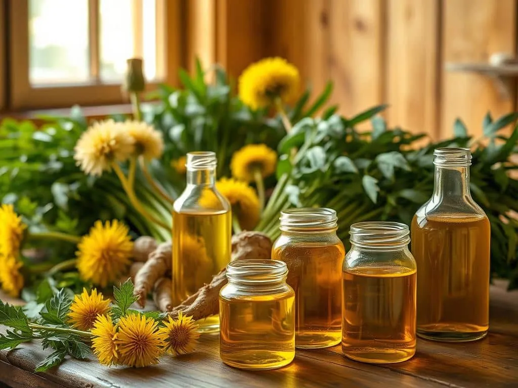 Löwenzahn Tinktur Zutaten Löwenzahn Tinktur Zutaten
