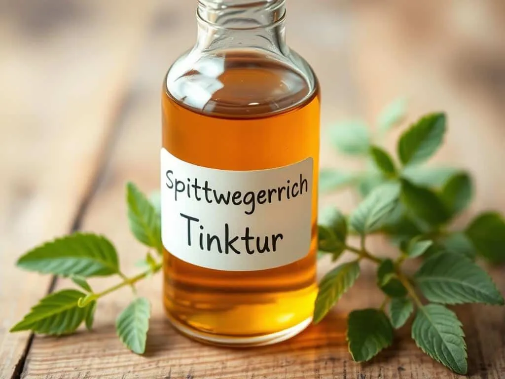 Anwendung Spitzwegerich Tinktur