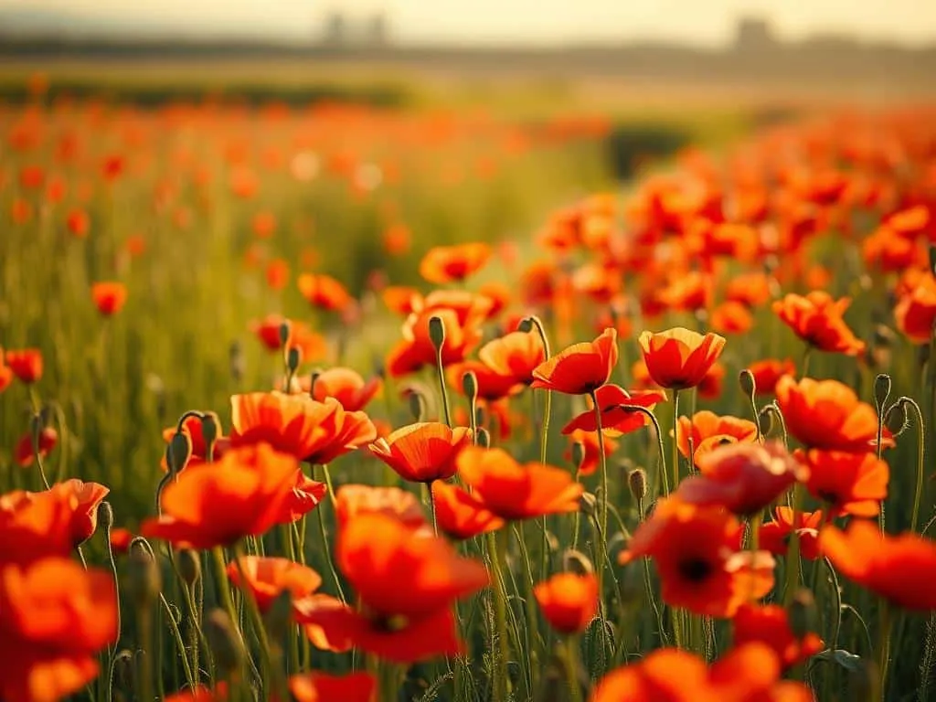 Klatschmohn Standortwahl