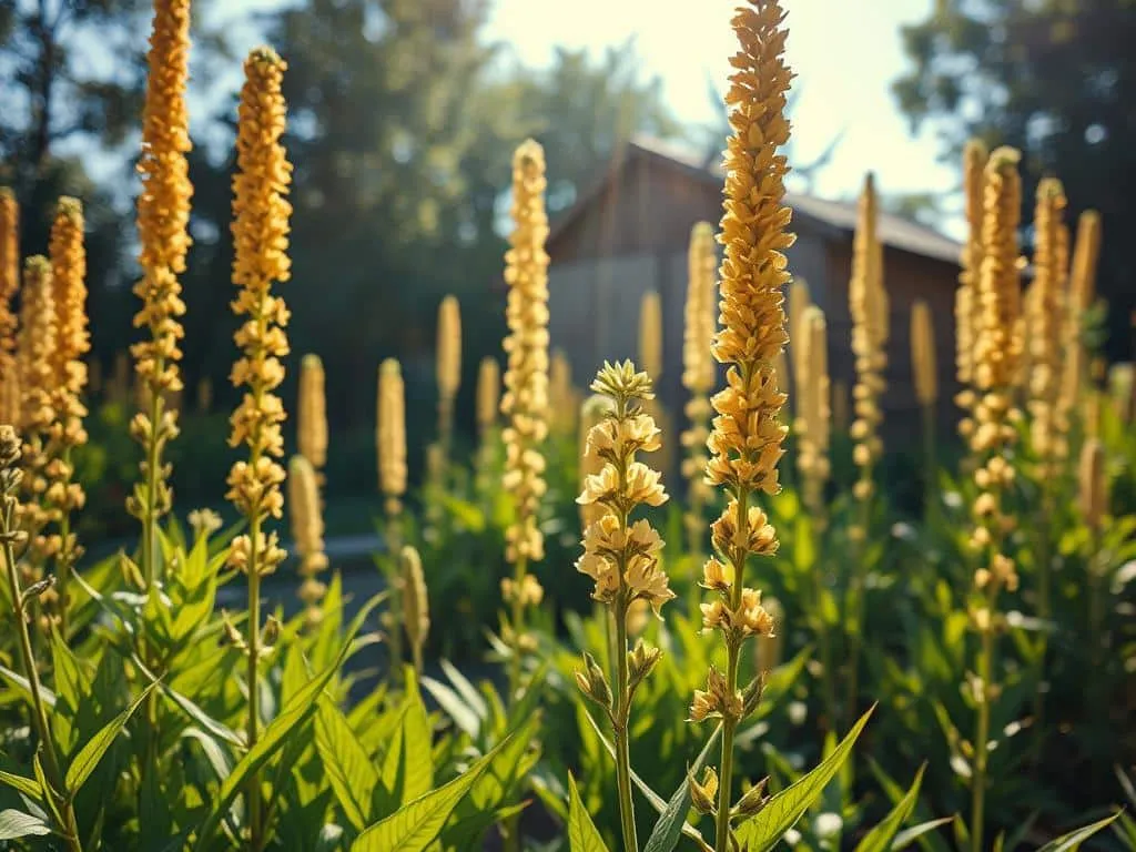 Königskerzen Anbau und Ernte