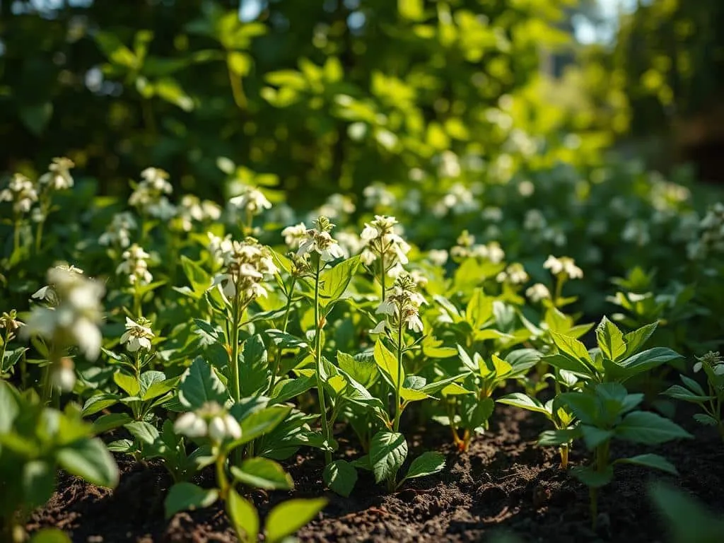 Seifenkraut Anbau im Garten